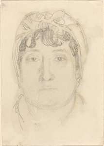 Bir Kadının Portresi by John Flaxman