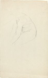 Oturan Şekil Öne Eğilmiş by John Flaxman