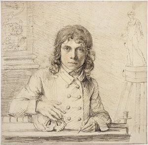 24 Yaşındaki Otoportre, 1779 by John Flaxman