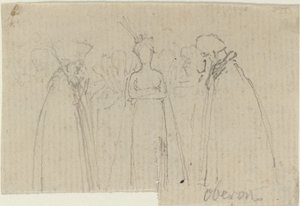 Çalışma Sayfası [recto ve verso] by John Flaxman