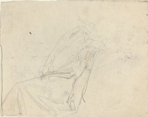 Çalışma Sayfası [recto ve verso] by John Flaxman
