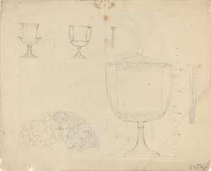 Çalışma Sayfası [recto ve verso] by John Flaxman