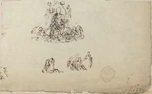Neptün ve Deniz Canlılarının İncelenmesi (?) by John Flaxman