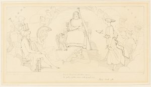 Tanrılar Konseyi by John Flaxman