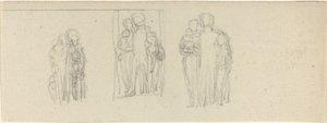 Üç Şekil Grubu (Ebeveynler ve Çocuklar?) by John Flaxman