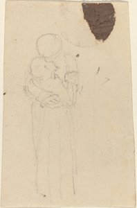 Kucaklayan iki figür by John Flaxman