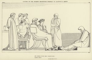 Ocaktaki Ulysses, Alcinous ve Arete