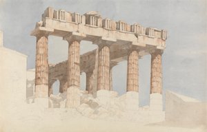 Parthenon'un Doğu Yakası ve Güney Yakası by John Foster