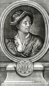 Matthew Prior, J. Clark tarafından oyulmuş, 1722 by John Francis Rigaud