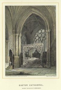 Exeter Katedrali, Piskopos Stafford Anıtı