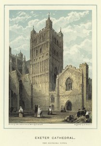 Exeter Katedrali, güney kulesi