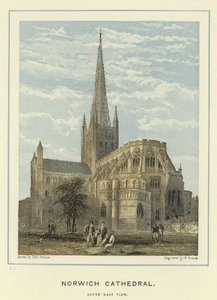 Norwich Katedrali, güney doğu görünümü