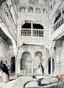 James Duffield Harding (1798-1863) tarafından oyulmuş 