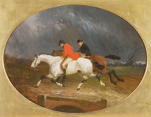 Yağmurda Avdan Dönüş by John Frederick Herring Junior