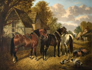 Ready for the Plough  by John Frederick Herring Senior