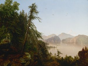 Hudson boyunca, 1852. by John Frederick Kensett