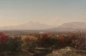 Beyaz Dağlarda Bir Ekim Günü by John Frederick Kensett