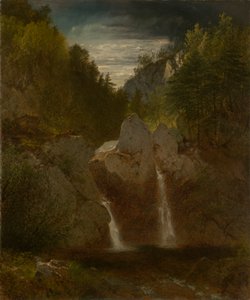 Rocky Pool, Bash-Bish Şelalesi by John Frederick Kensett