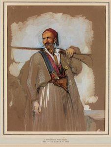 Bir Suliote Savaşçısı by John Frederick Lewis