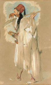Bir Suliote Savaşçısı by John Frederick Lewis