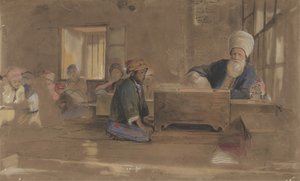 Arap Okulu, 1841-51. by John Frederick Lewis