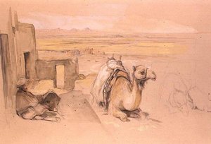 Deve, Batı Teb by John Frederick Lewis