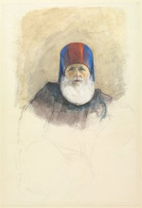 Mehmet Ali Paşa için Çalışma by John Frederick Lewis