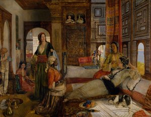 Harem, 1876. by John Frederick Lewis