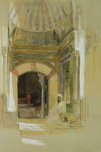 I. Bayazid Türbesi, Bursa, Türkiye by John Frederick Lewis