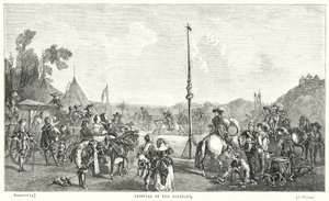 Popinjay Festivali (gravür)