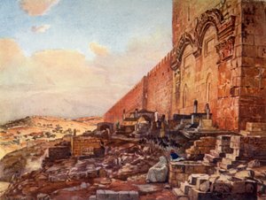 Kudüs. - Altın veya Güzel Kapının Dışı, 1902. by John Fulleylove