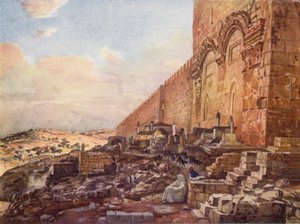 Kudüs, Altın veya Güzel Kapının Dışı by John Fulleylove