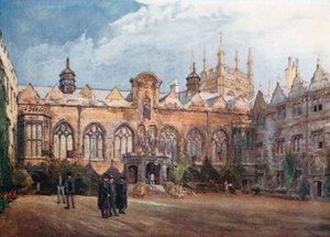 Oriel College (renkli lito)