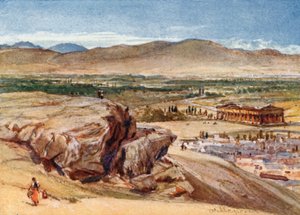 Areopagus ve Theseum by John Fulleylove