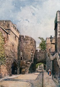 Doğuya bakan Kanlı Kule ve Mücevher Evi (Wakefield Kulesi) by John Fulleylove