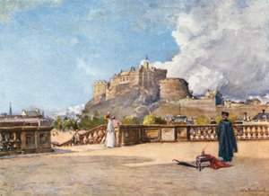 Heriot Hastanesi Terasından Kale by John Fulleylove