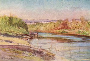 Ürdün Geçidi, Jericho yakınlarında by John Fulleylove