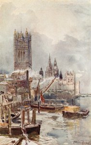 Nehirden Yeni Parlamento Evleri by John Fulleylove