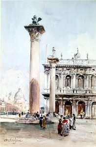 Piazzetta di San Marco, Venedik by John Fulleylove