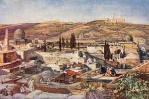 Tapınak Alanı ve Zeytin Dağı, Zion Dağı
