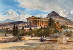 Güneybatıdan Theseus Tapınağı