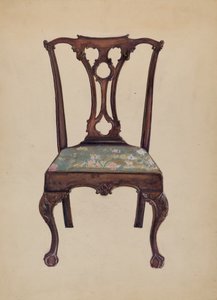 Chippendale Yan Sandalye by John Garay