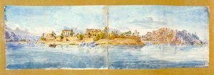 Manzara, Mısır, c19th Century by John Gardner Wilkinson