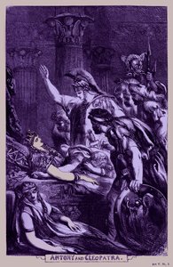 Antonius ve Kleopatra by John Gilbert