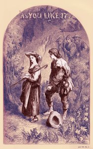 Beğendiğin Gibi William Shakespeare by John Gilbert
