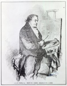 Joseph Mallord William Turner, W.J. Linton tarafından oyulmuş, c.1837 (gravür) by John Gilbert