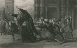 Myndskreyting fyrir Richard III konung by John Gilbert