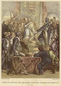 Simon de Montfort ve Baronlar III. Henry