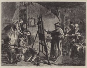 Rembrandt'ın Stüdyosu by John Gilbert