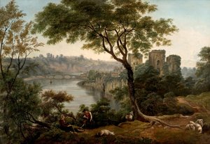 Chepstow Kalesi, Monmouthshire by John Glover